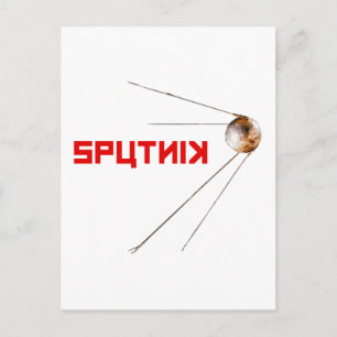 SPUTNIK - Raum/Russland/Sowjetunion Gewerkschaft/T Postkarte