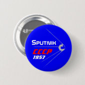 Sputnik Spezial-Design Button (Vorne & Hinten)