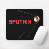 SPUTNIK - Weltraum/Wissenschaft/Technologie/Astron Mousepad (Mit Mouse)