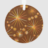 Sputnikmuster aus der Mitte des Jahrhunderts, Scho Ornament (Rückseite)