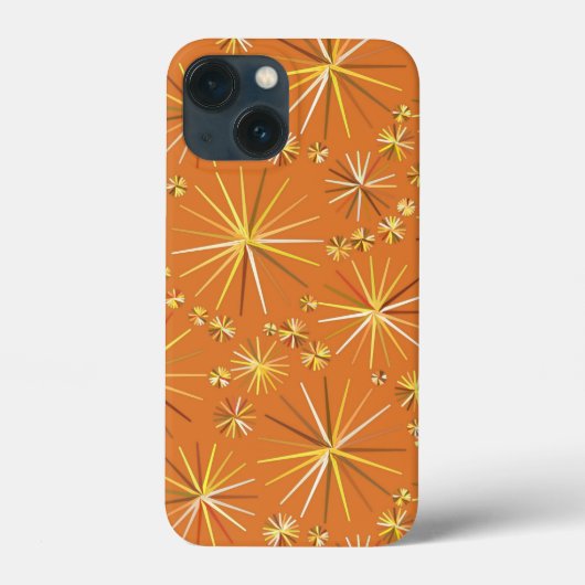 Sputnikmuster aus der Mitte des Jahrhunderts, Terr Case-Mate iPhone Hülle (Rückseite)