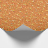 Sputnikmuster aus der Mitte des Jahrhunderts, Terr Geschenkpapier (Ecke)