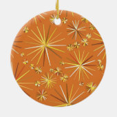 Sputnikmuster aus der Mitte des Jahrhunderts, Terr Keramik Ornament (Hinten)