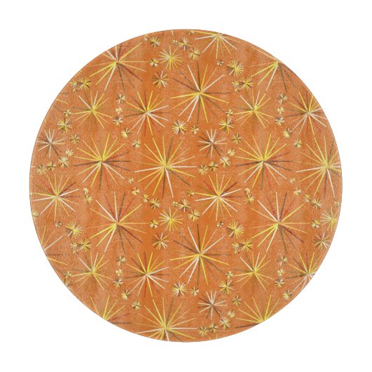 Sputnikmuster aus der Mitte des Jahrhunderts, Terr Schneidebrett (Vorderseite)