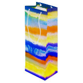 SPWW Among the Horizon Geschenktüte Für Weinflaschen (Rückseite Schrägansicht)