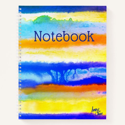 SPWW Among the Horizon Spiral Notebook Notizblock (Vorderseite)