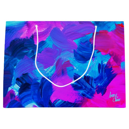 SPWW Electric Vibes Große Geschenktüte (Vorderseite)