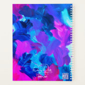 SPWW Electric Vibes Große Monatsplaner Planer (Rückseite)