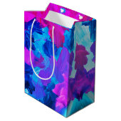 SPWW Electric Vibes Mittlere Geschenktüte (Rückseite Schrägansicht)