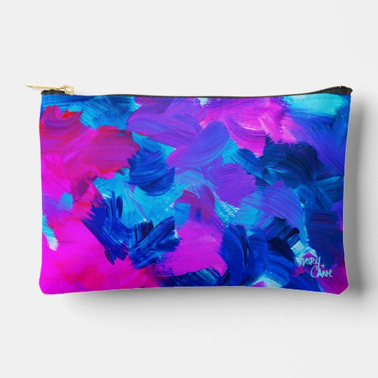 SPWW Electric Vibes Print Cut Sew Bag Zubehörtasche (Vorderseite)