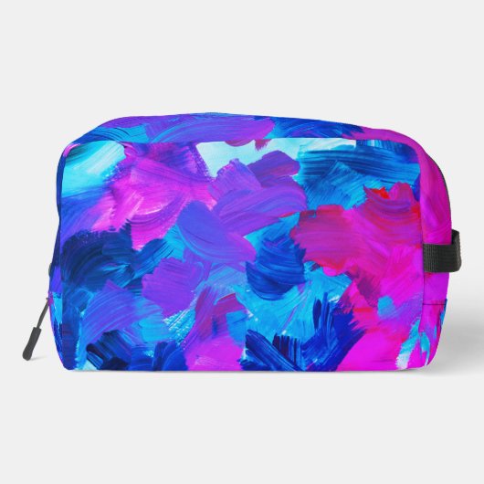 SPWW Electric Vibes Print Dopp Kit Waschbeutel (Rückseite)