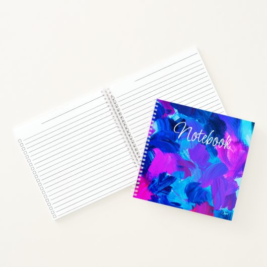 SPWW Electric Vibes Spiral Notebook Notizblock (Innenseite)