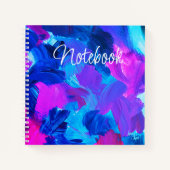 SPWW Electric Vibes Spiral Notebook Notizblock (Vorderseite)