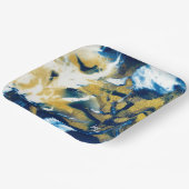 SPWW Gleaming Indigo Paper Plate Pappteller (Gewinkelt)