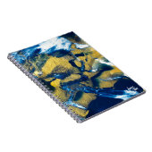 SPWW Gleaming Indigo Spiral Journal Notebook Notizblock (Rechte Seite)