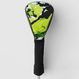 SPWW Keylime n' Slide Black & Green Abstrakt Golf Headcover