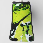 SPWW Keylime n' Slide Black & Green Abstrakt Golf Headcover (Rotieren 90)