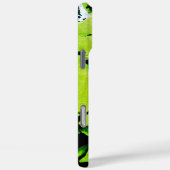 SPWW Keylime n' Slide Green & Black Abstrakt Case-Mate iPhone Hülle (Rückseite / Rechts)