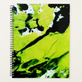 SPWW Keylime n' Slide Green & Black Large Monthly Planer (Vorderseite)