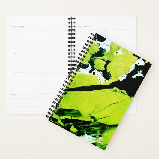 SPWW Keylime n' Slide Green & Black Small Monthly Planer (Anzeige)