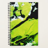 SPWW Keylime n' Slide Green & Black Small Monthly Planer (Vorderseite)