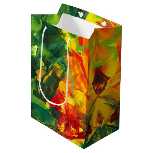 SPWW Mellowed Moment Mittlere Geschenktüte (Vorderseite Schrägansicht)