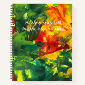 SPWW Mellowed Moment Spiral Notebook Notizblock (Vorderseite)