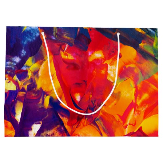 SPWW Psychedelic Spiral Große Geschenktüte (Rückseite)