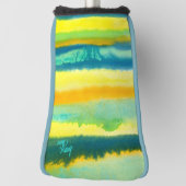 SPWW Tangoed Tiers Aquamarin grün und orange Golf Headcover (Rotieren 90)