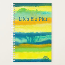 SPWW Tangoed Tiers Aquamarin & orange Monatlich Planer