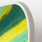 SPWW Tangoed Tiers Aquamarin & Orange Pickleball P Schläger (Linke Seite)