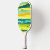 SPWW Tangoed Tiers Aquamarin & Orange Pickleball P Schläger (Links)