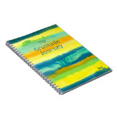 SPWW Tangoed Tiers Aquamarin Spiral Journal Notebo Notizblock (Rechte Seite)