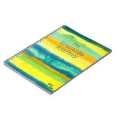 SPWW Tangoed Tiers Aquamarin Spiral Journal Notebo Notizblock (Linke Seite)