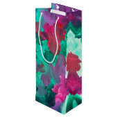 SPWW-Touch von Jewel Tones Geschenktüte Für Weinflaschen (Rückseite Schrägansicht)