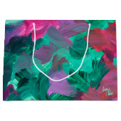 SPWW-Touch von Jewel Tones Große Geschenktüte (Vorderseite)