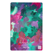 SPWW Touch von Jewel Tones Mini Zwischenablage Mini Klemmbrett (Rückseite)