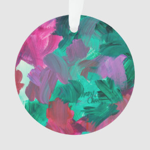 SPWW Touch von Juwel Tones Green und Pink Ornament