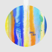 SPWW unter Horizont Blau und Orange Ornament (Rückseite)