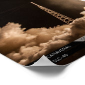 SpX CRS-9 Launch Poster (Ecke)