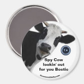 Spy Cow sucht nach dir Bostic-Spaß-Magnet Magnet (Vorderseite/Rückseite)
