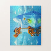 Spy Crabs Climbing Iceberg For Secret Message Puzzle (Vertikal)