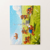 Spy Crabs Learning How Weather Station Works Puzzle (Vertikal)