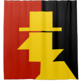 Spy Duschvorhang (Vorderseite)