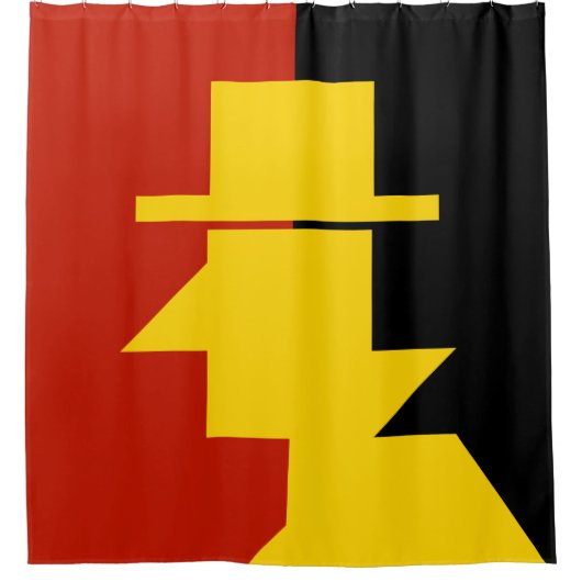 Spy Duschvorhang (Vorderseite)