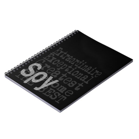 Spy Extraordinaire Notizblock (Linke Seite)