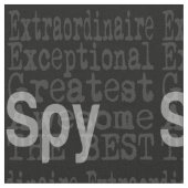 Spy Extraordinaire Stoff (Nahaufnahme)