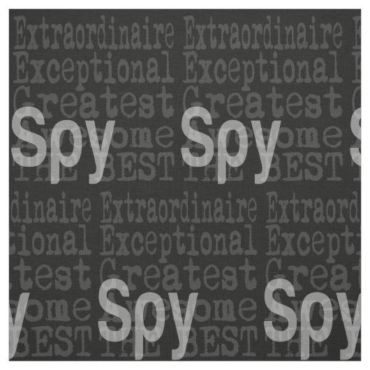 Spy Extraordinaire Stoff (Muster)