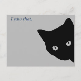 Spy Kitty Postkarte