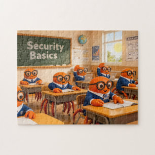 Spy-Krebs-Klassenraum-Lerninhalt Sicherheit Basis Puzzle